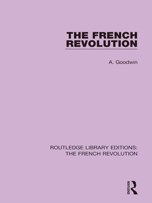 cover image of The French Revolution